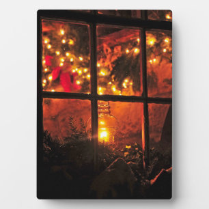 Plaque Photo Lanterne à la nuit