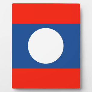 Plaque Photo Laos