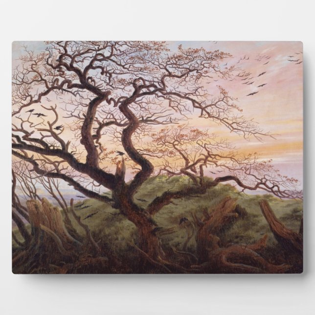 Plaque Photo L'Arbre aux corbeaux, 1822 (Devant)