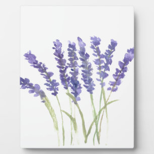 Plaque Photo Lavender herb floral botanical rustic elegant chic