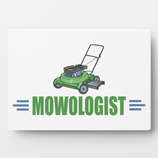 Plaque Photo Lawn Yard Mowing, Mow Lawns, Landscaping Lawn Care (Devant)