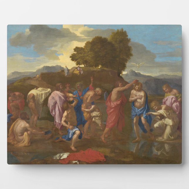 Plaque Photo Le baptême du Christ, 1641-42 (Devant)