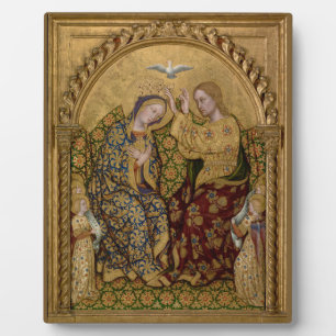 Plaque Photo Le couronnement de la Vierge