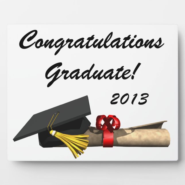 Plaque Photo Le diplômé - (Devant)