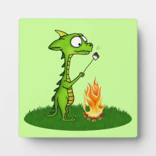 Plaque Photo Le feu de dragon