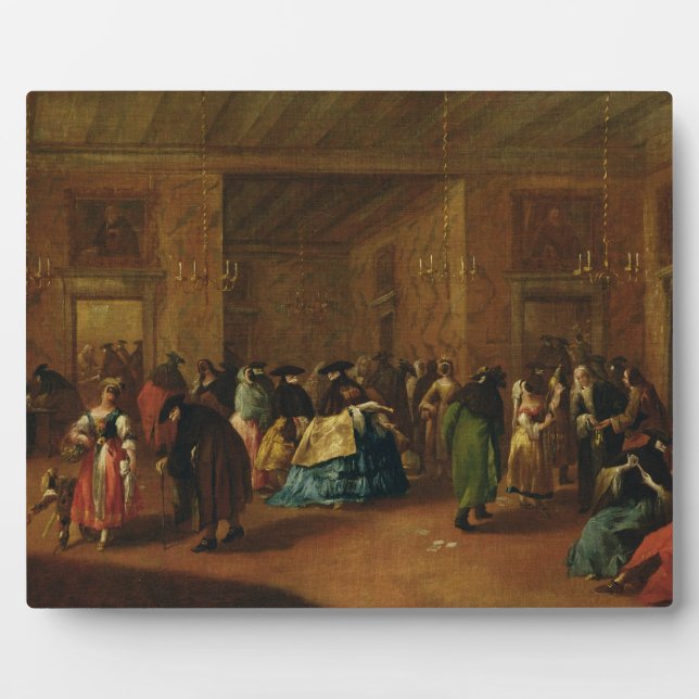 Plaque Photo Le Foyer (esquisse) (Devant)