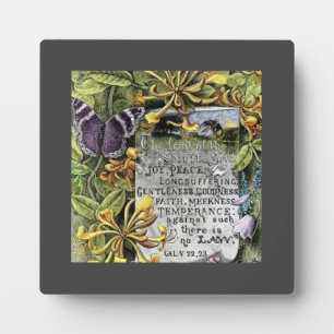 Plaque Photo Le Fruit De L'Esprit