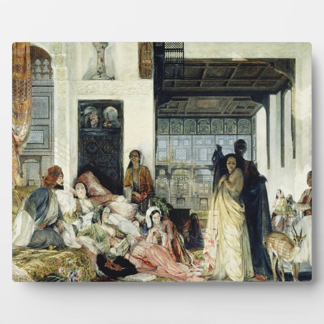 Plaque Photo Le Harem (Devant)