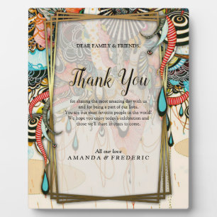 Plaque Photo Le langage de la lumière - L'art gribouillant