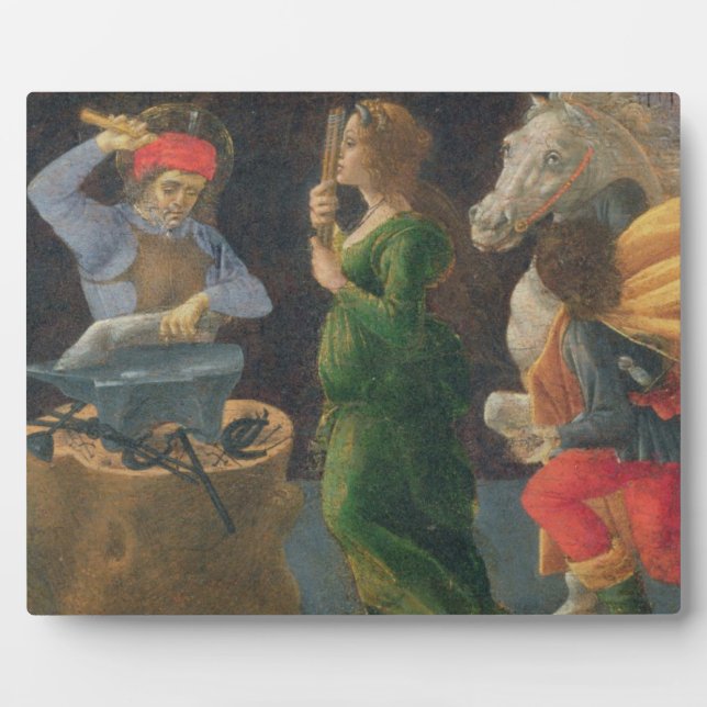 Plaque Photo Le Miracle de St. Eligius, panneau de prédella de (Devant)