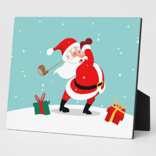 Plaque Photo Le Père Noël
