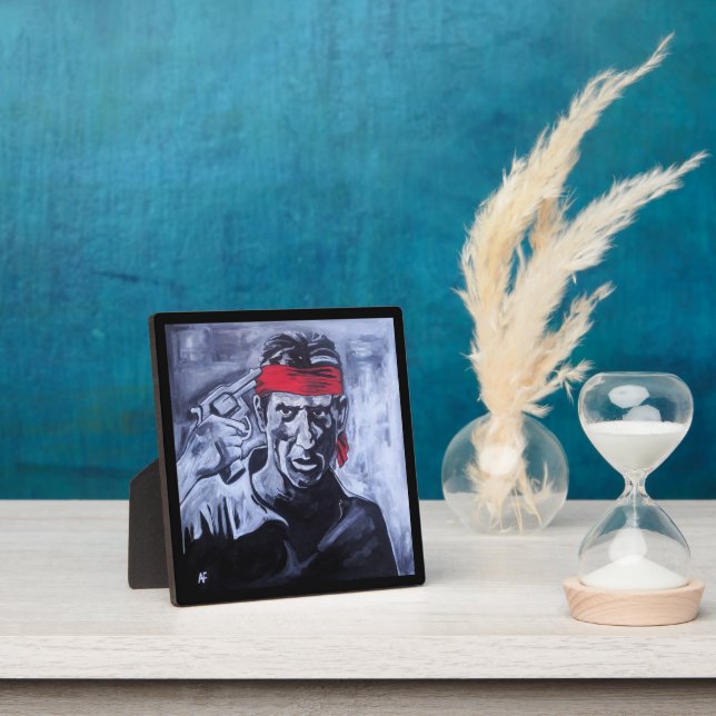 Plaque Photo Le Prisonnier Peinture par Alfred Fox (Insitu)