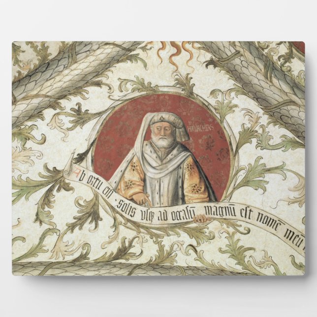 Plaque Photo Le Prophète Malachi, de la Loggia d'Annunciazio (Devant)