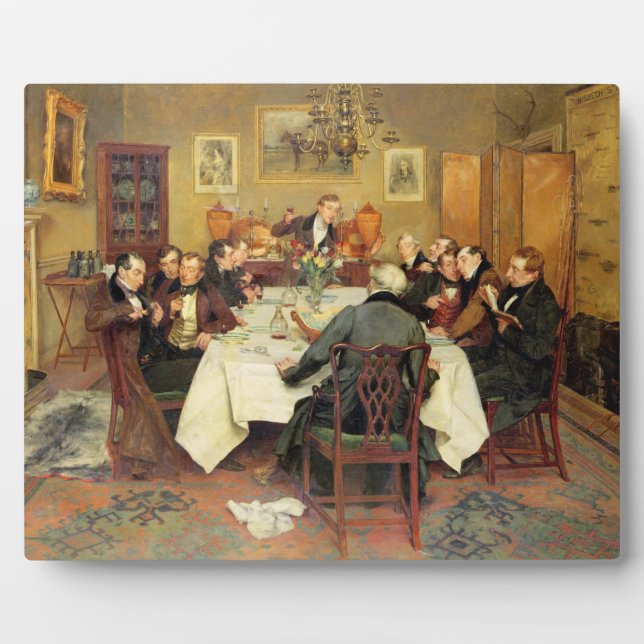 Plaque Photo Le toast de Bagman 'Les amoureux et les femmes' (h (Devant)