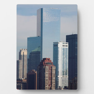 Plaque Photo Le vaste centre financier Manhattan New York