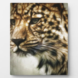 Plaque Photo Léopard