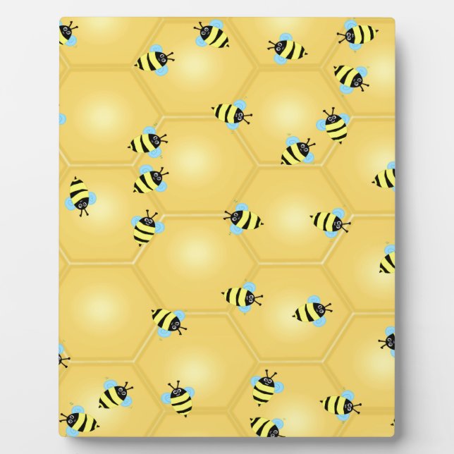 Plaque Photo Les abeilles (Devant)