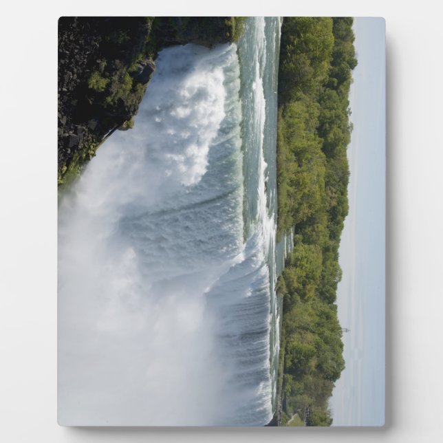 Plaque Photo Les chutes du Niagara (Devant)