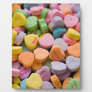 PLAQUE PHOTO LES COEURS DE LA BOUGIE DE VALENTINE