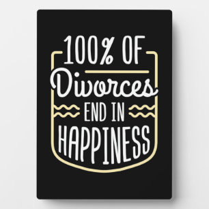 Plaque Photo Les Divorces D'Avocats Se Terminent Par Le Bonheur