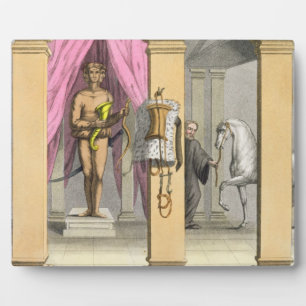 Plaque Photo Les écuries du cheval de Caligula, Incitata, c.180