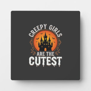 Plaque Photo Les Filles Flippantes Sont Le Design Halloween Got