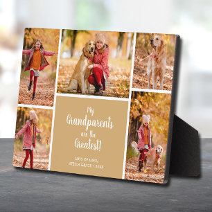 Plaque Photo Les grands-parents sont le plus grand collage phot