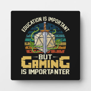Plaque Photo les jeux rpg sont plus importants