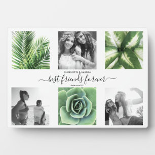 Plaque Photo Les meilleurs amis modernes pour toujours photogra