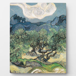 Plaque Photo Les Oliviers, Vincent van Gogh
