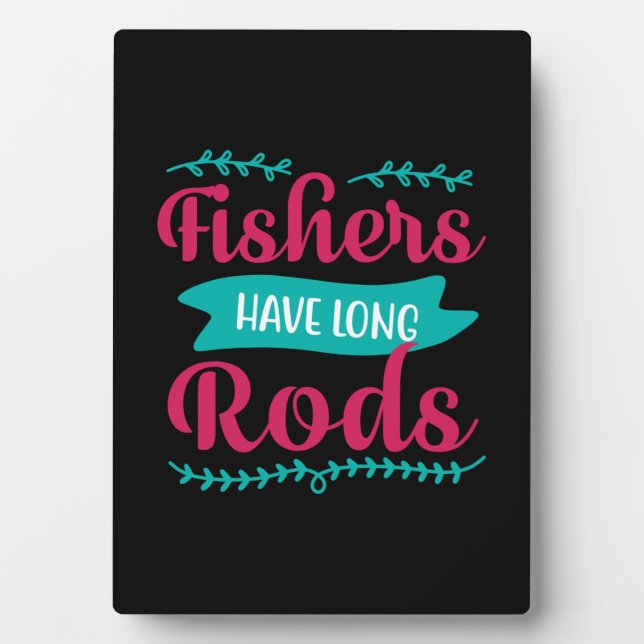 Plaque Photo Les Pêcheurs Ont Longtemps (Devant)