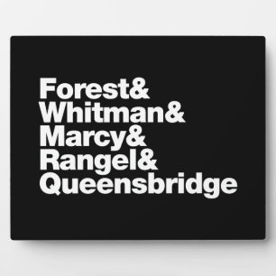 Plaque Photo Les projets