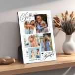 Plaque Photo Les Soeurs Font Le Meilleur Collage Photo Des Amis<br><div class="desc">Sisters Make The Best Friends photo collage keepsaké caractéristiques 5 photos,  script de typographie '' Les soeurs font les meilleurs amis'' en lettres tendance,  noms et année. Un cadeau personnalisé parfait pour les soeurs.</div>