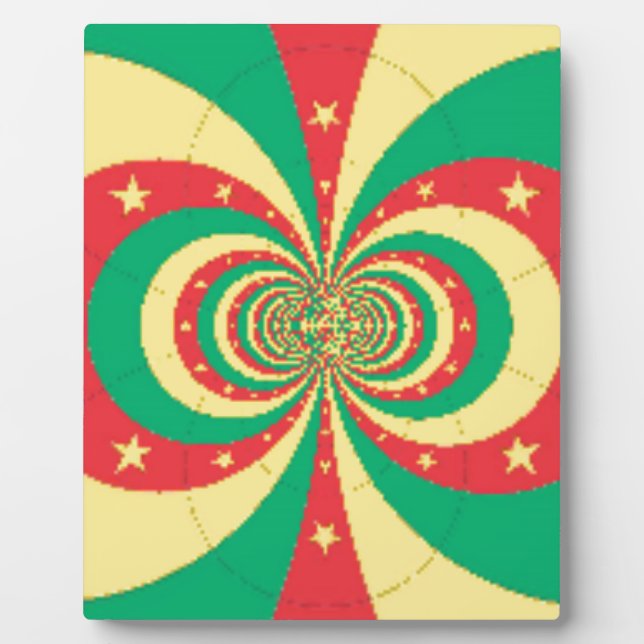 Plaque Photo L'Esprit du Cameroun : Lions indomptables (Devant)