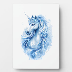 Plaque Photo Licorne Reine de Glace (1)