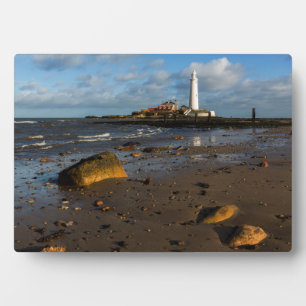 Plaque Photo L'Île St. Mary'S Whitley, Angleterre