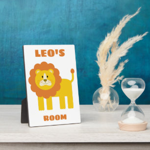 Plaque Photo Lion