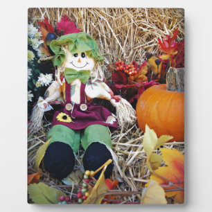 Plaque Photo Little Miss Scarecrow