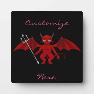 Plaque Photo Little Red Devil Thunder_Cove