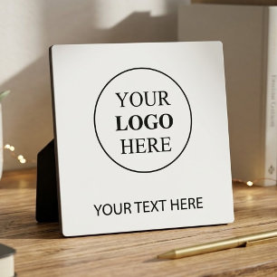 Plaque Photo Logo Promotionnel Personnalisé – Aucune Commande M