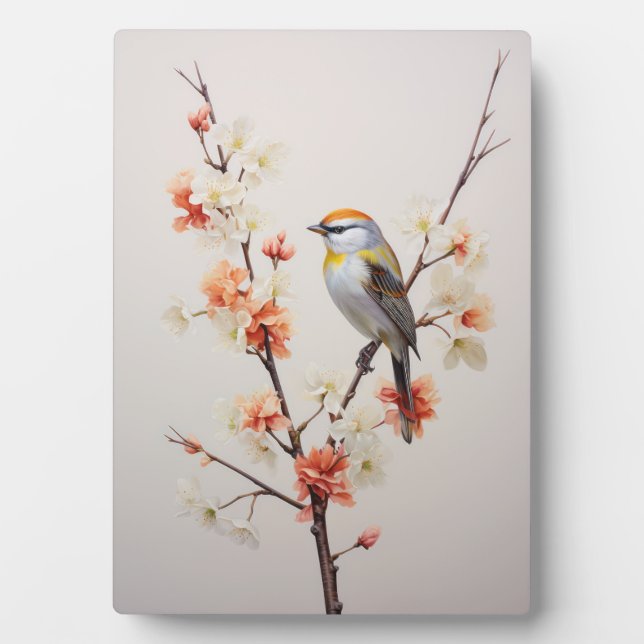 Plaque Photo L'oiseau d'été (Devant)