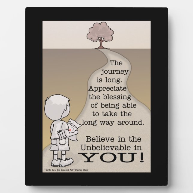 Plaque Photo Long trajet (Devant)