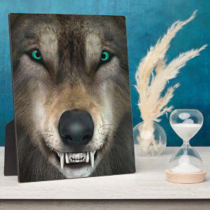 Plaque Photo Loup