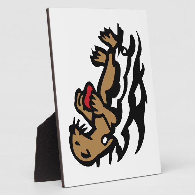 Plaque Photo Loutre de mer (Côté)