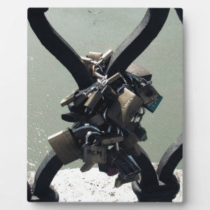 Plaque Photo Love Lock