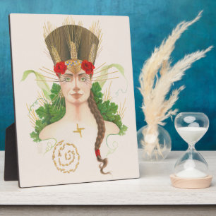 Plaque Photo Lughnasadh Goddess Tailtiu