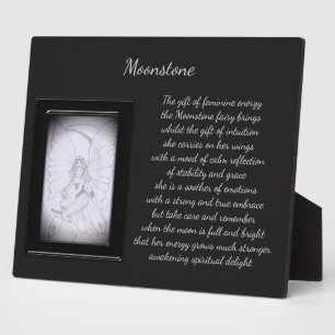 Plaque Photo Lune Crystal Fairy