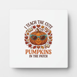Plaque Photo Lunettes de soleil Halloween Patch Citrouilles Mig