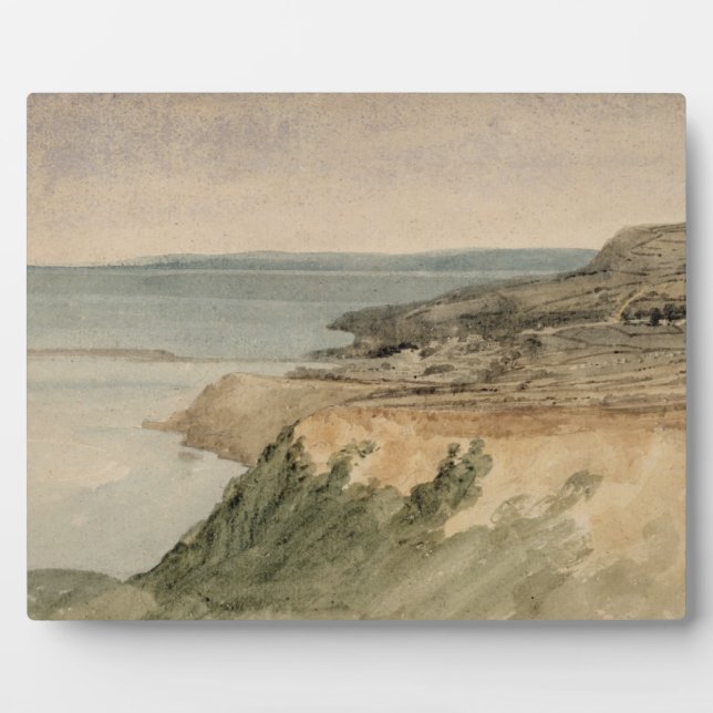 Plaque Photo Lyme Regis, Dorset, c.1797 (avec crayon sur tex) (Devant)