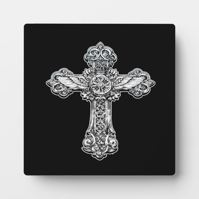 Plaque Photo Ma croix de vente (Devant)